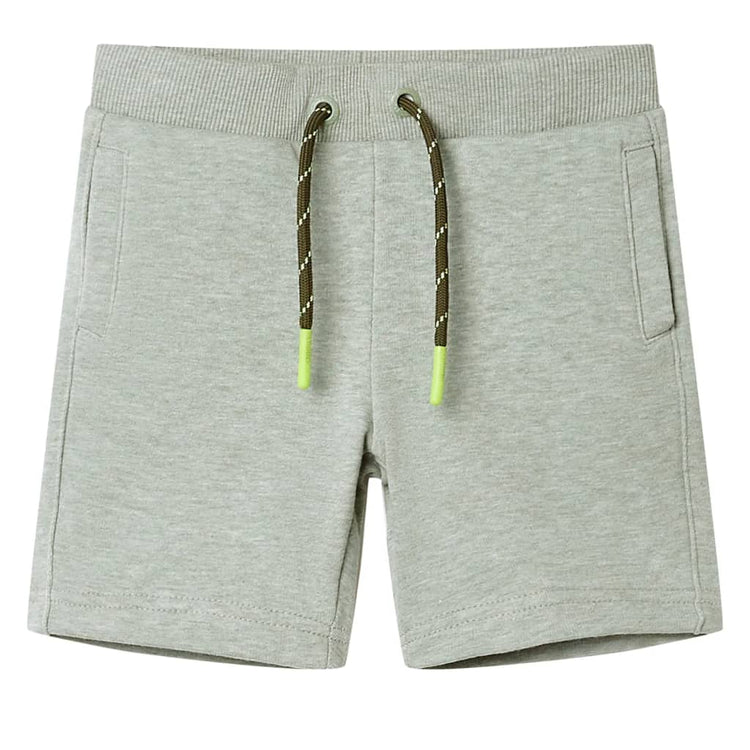 Vidaxl kindershorts met trekkoord 92 gemêleerd lichtkakikleurig