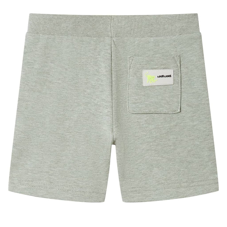 Vidaxl kindershorts met trekkoord 92 gemêleerd lichtkakikleurig