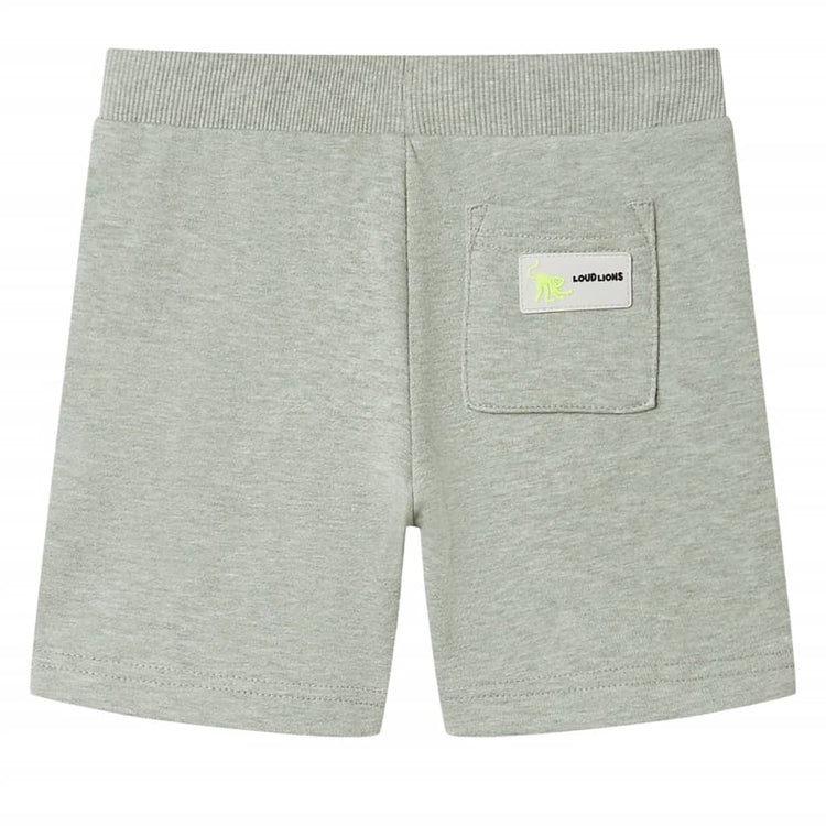 Vidaxl kindershorts met trekkoord 128 gemêleerd lichtkakikleurig
