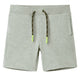 Vidaxl kindershorts met trekkoord 140 gemêleerd lichtkakikleurig