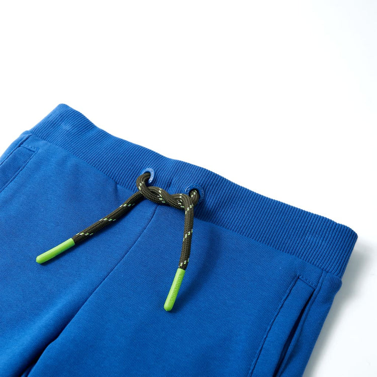 Vidaxl kindershort met trekkoord 116 blauw