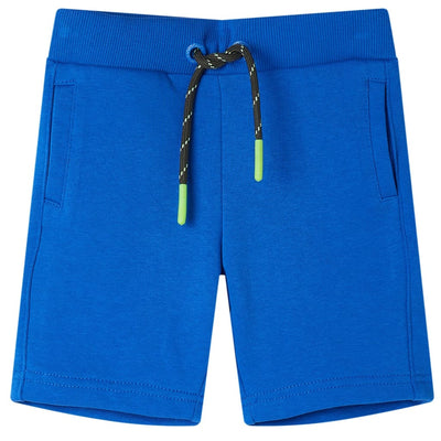 VidaXL Kindershort met trekkoord 140 blauw