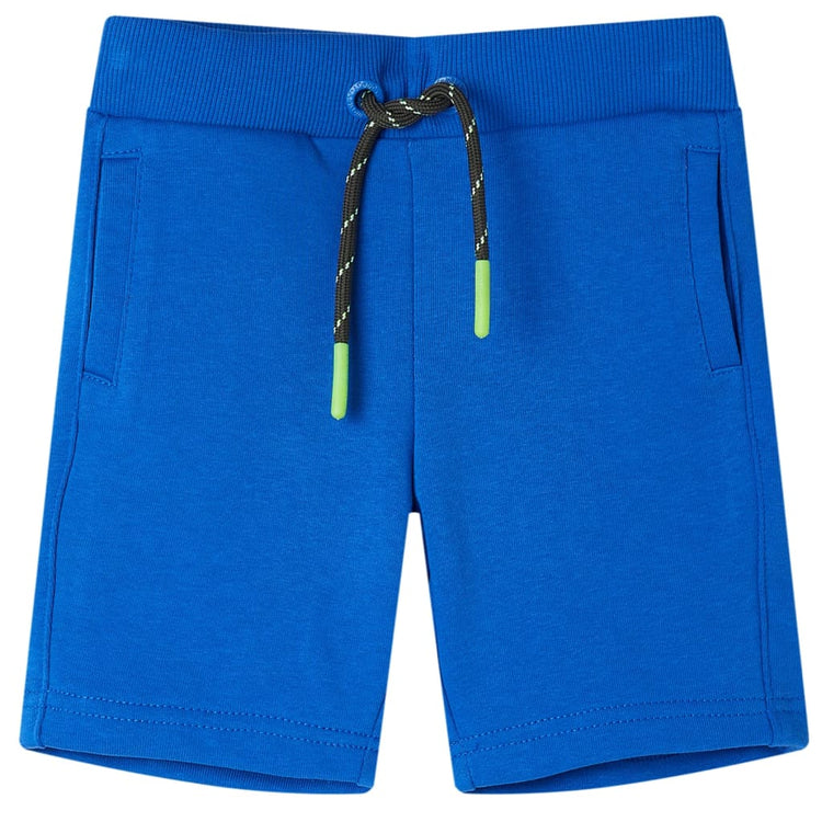 Vidaxl kindershort met trekkoord 140 blauw