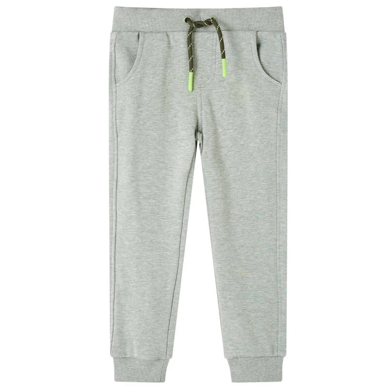 Vidaxl kinderjoggingbroek 92 lichtkaki