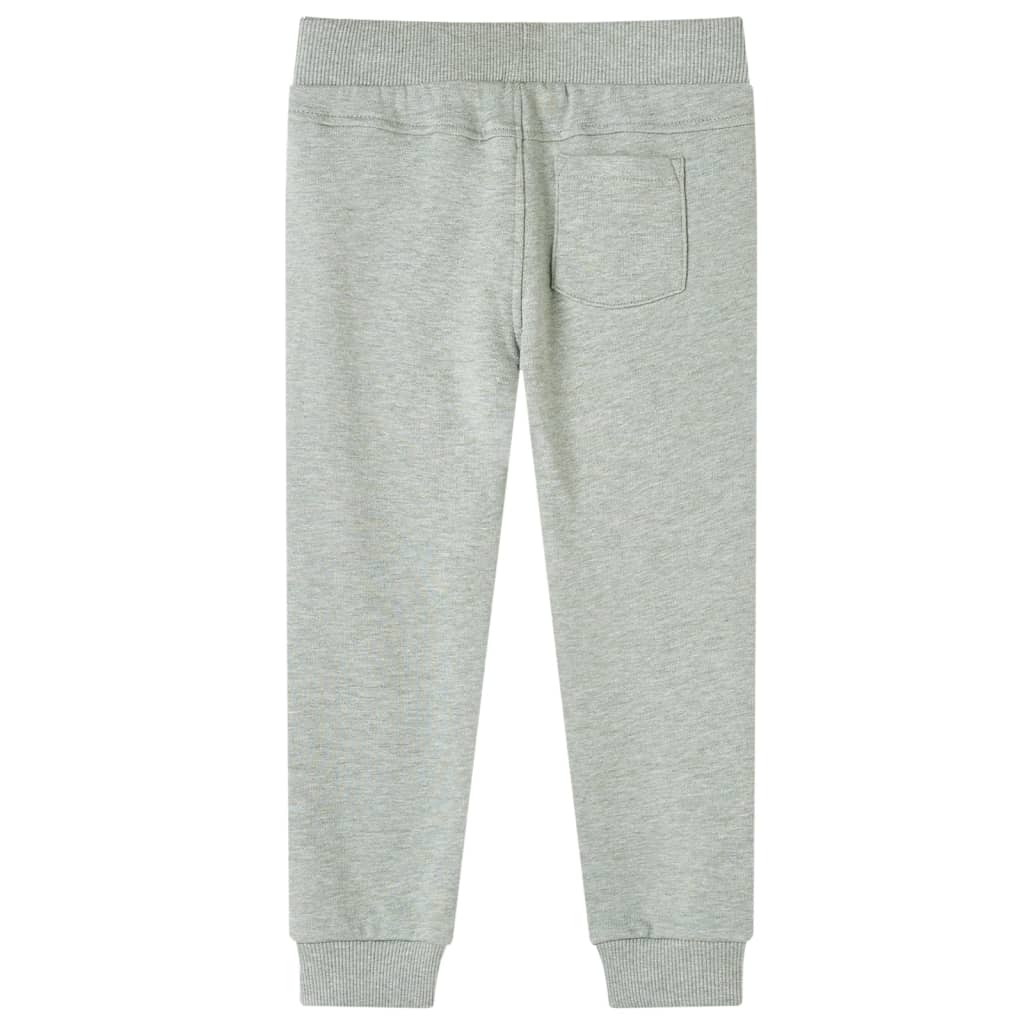 VidaXL Kinderjoggingbroek 104 lichtkaki