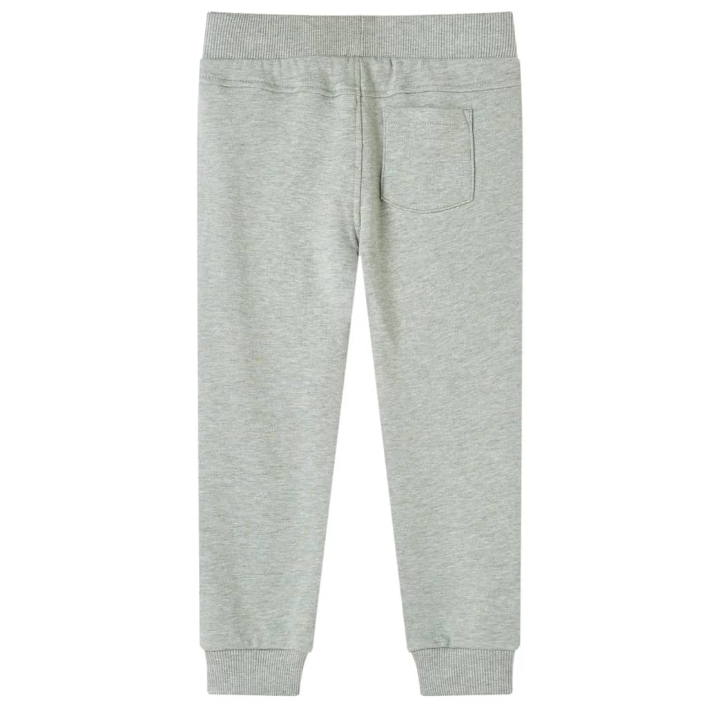 Vidaxl kinderjoggingbroek 128 lichtkaki