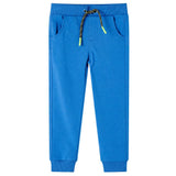 VidaXL Kinderjoggingbroek 92 blauw - afbeelding 1