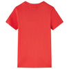 Vidaxl kindershirt 104 rood