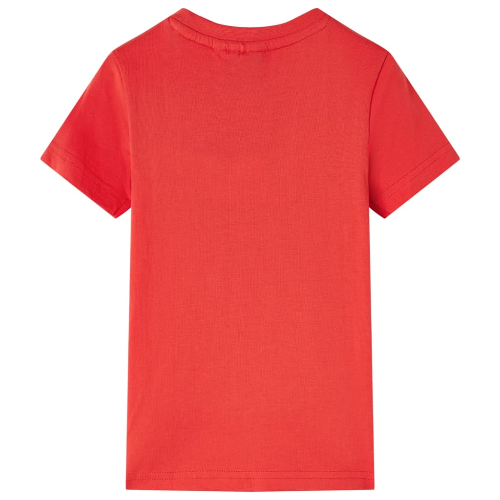 VidaXL Kindershirt 128 rood