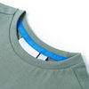 Vidaxl kindershirt 104 kakikleurig