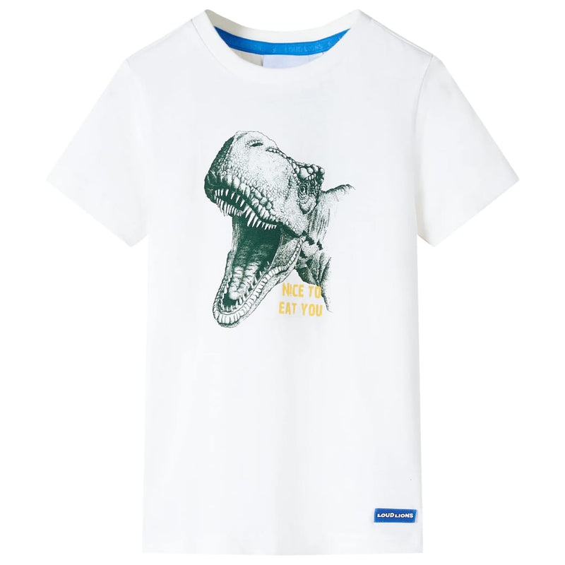 VidaXL Kindershirt 128 ecru