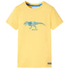 Vidaxl kindershirt 104 lichtokerkleurig