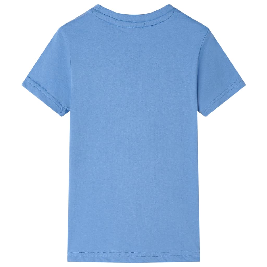 VidaXL Kindershirt 116 middelblauw