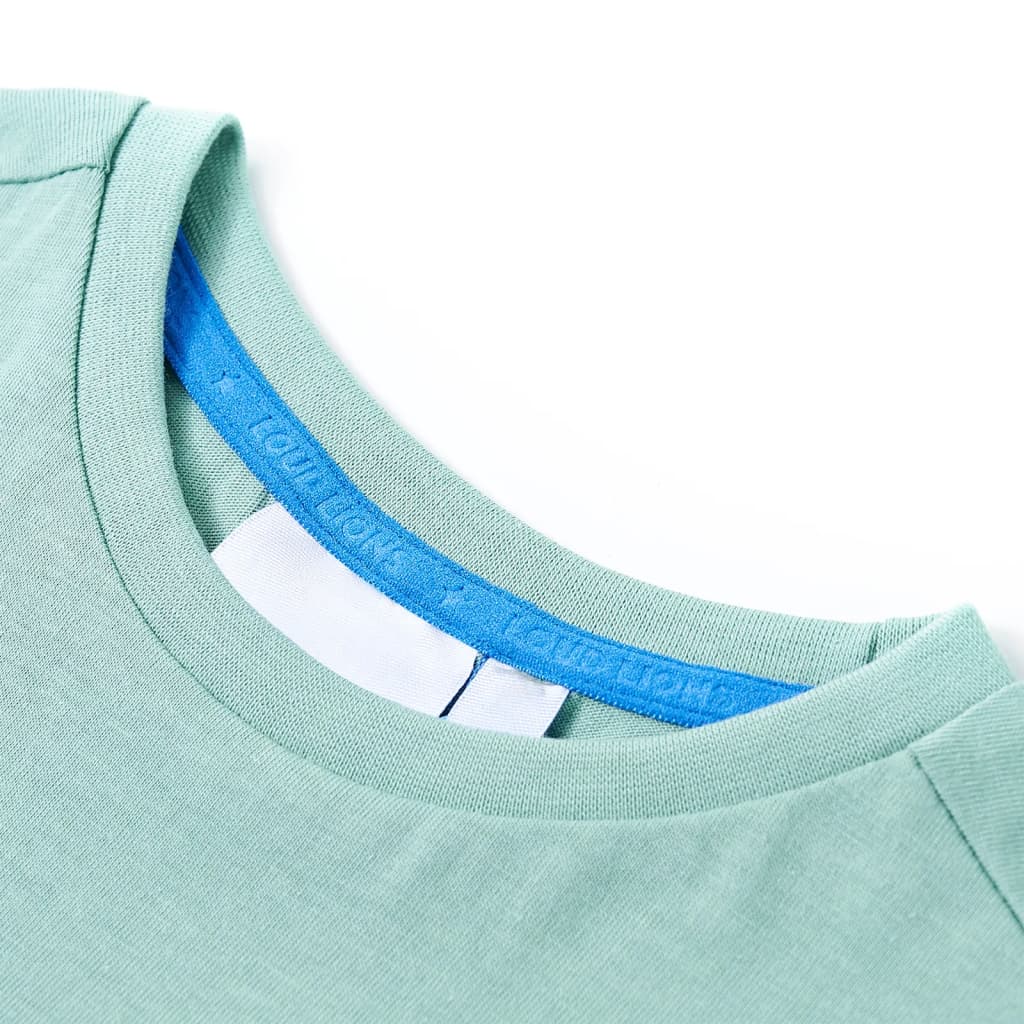 Vidaxl kindershirt 116 lichtkakikleurig