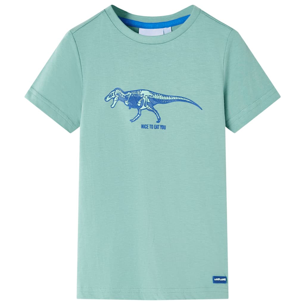 Vidaxl kindershirt 140 lichtkakikleurig