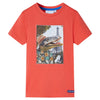 VidaXL Kindershirt 116 lichtrood