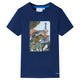 Vidaxl kindershirt 116 donkerblauw