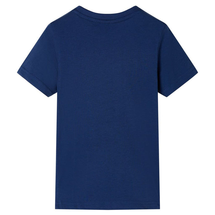 Vidaxl kindershirt 116 donkerblauw