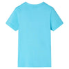 VidaXL Kindershirt 92 zeeblauw
