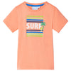 Vidaxl kindershirt 128 neonoranje
