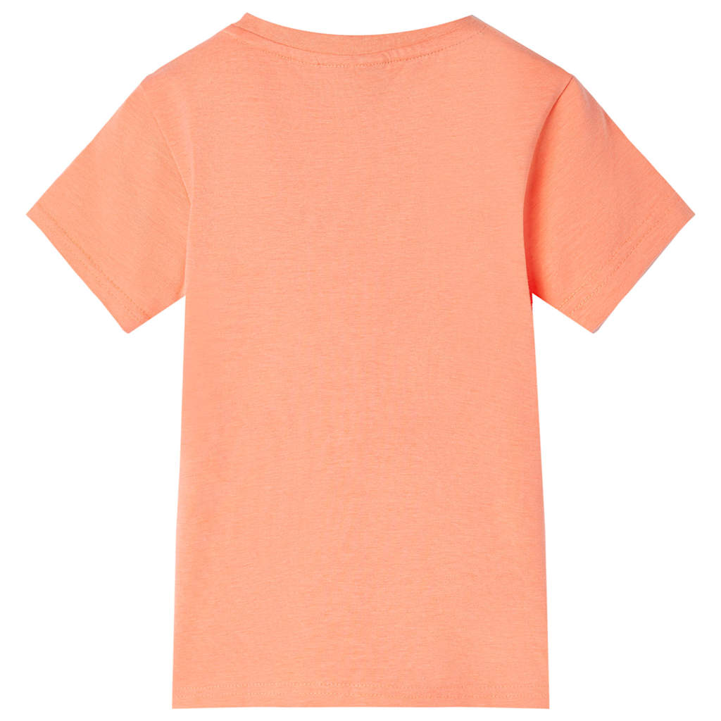 VidaXL Kindershirt 140 neonoranje