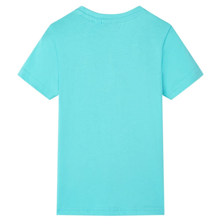 VidaXL Kindershirt met korte mouwen 104 zeeblauw