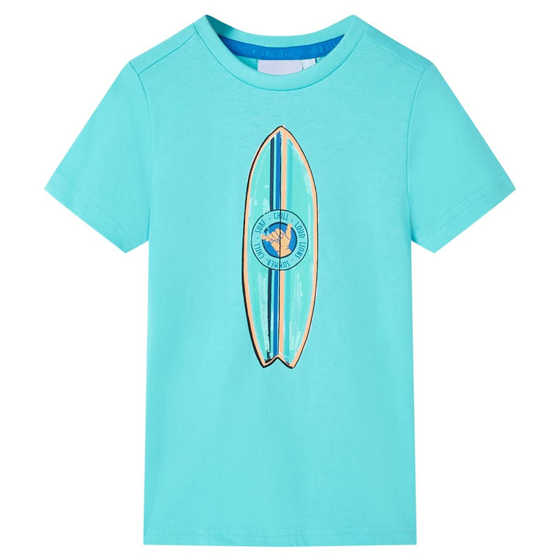 Vidaxl kindershirt met korte mouwen 116 zeeblauw