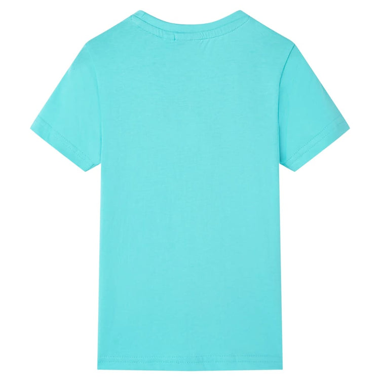 Vidaxl kindershirt met korte mouwen 116 zeeblauw