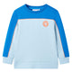 Vidaxl kindertrui 104 felblauw en lichtblauw