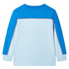 Vidaxl kindertrui 104 felblauw en lichtblauw