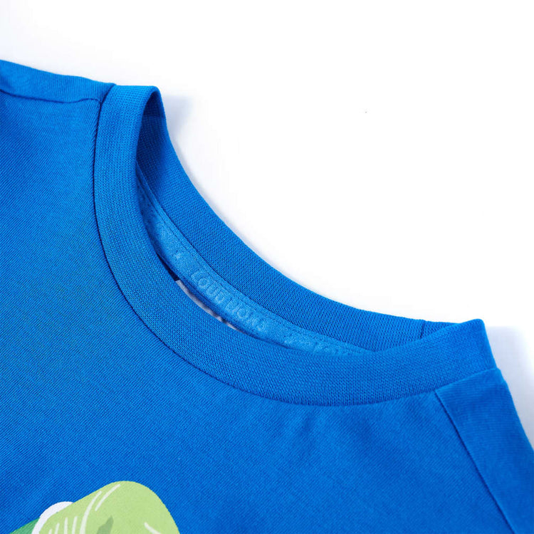 VidaXL Kindershirt 92 felblauw