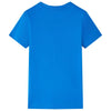 Vidaxl kindershirt 116 felblauw