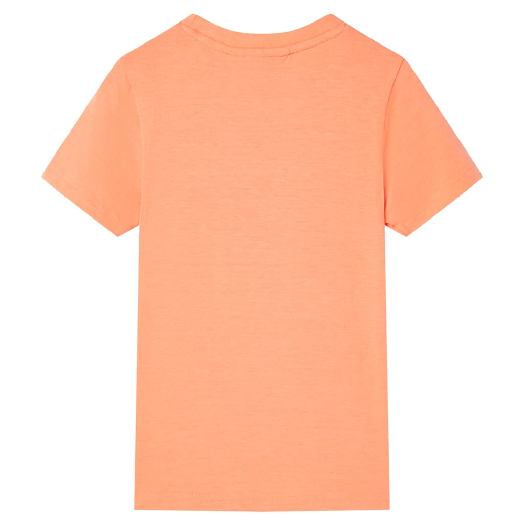 VidaXL Kindershirt met korte mouwen 104 neonoranje