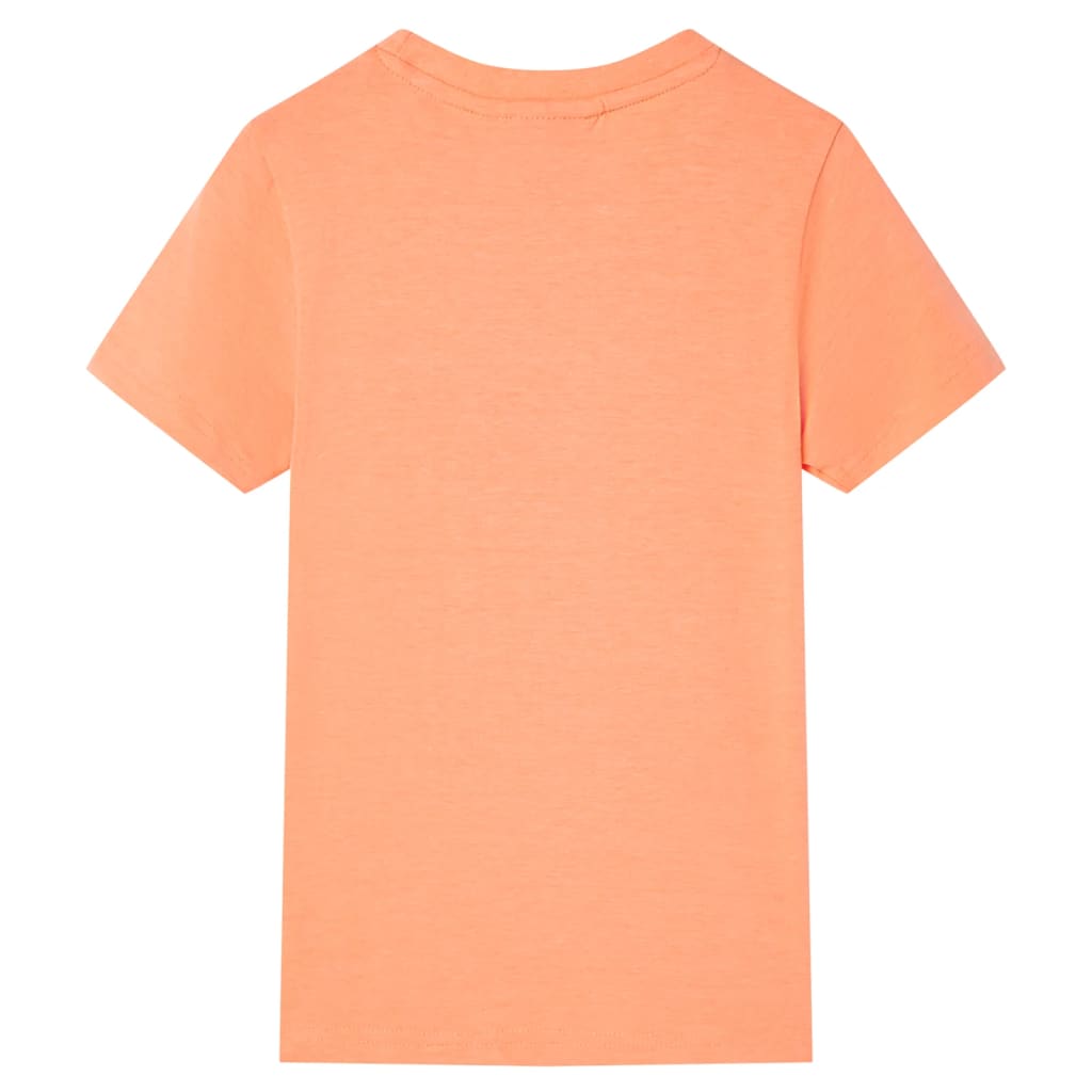 VidaXL Kindershirt met korte mouwen 140 neonoranje