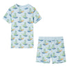 Vidaxl kinderpyjama met korte mouwen 140 lichtblauw