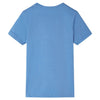 VidaXL Kindershirt met korte mouwen 92 middenblauw