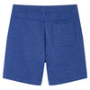 VidaXL Kindershorts met trekkoord 92 gemêleerd blauw