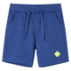 Vidaxl kindershorts met trekkoord 116 gemêleerd blauw