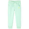 VidaXL Kinderjoggingbroek 92 felgroen