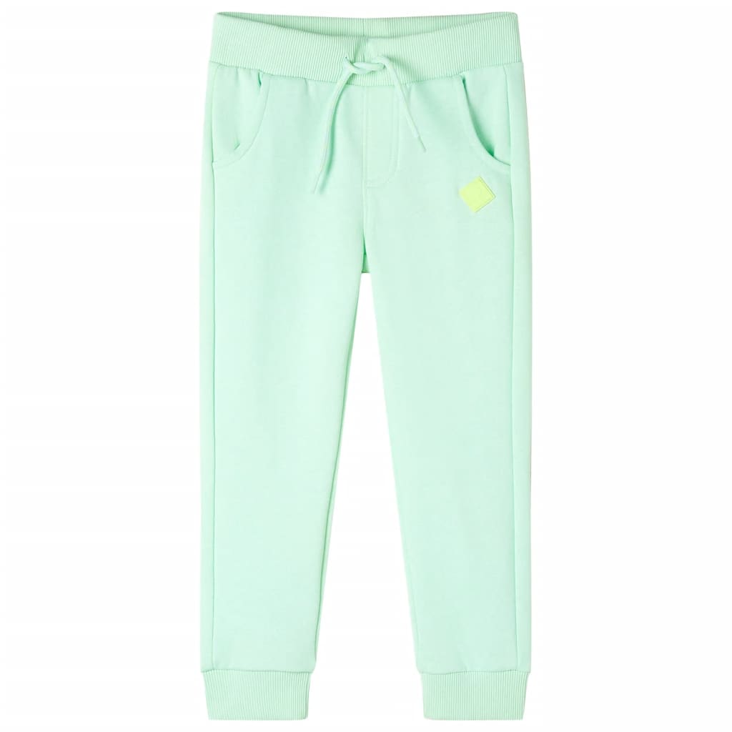 Vidaxl kinderjoggingbroek 140 felgroen