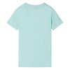 VidaXL Kindershirt 92 lichtmint