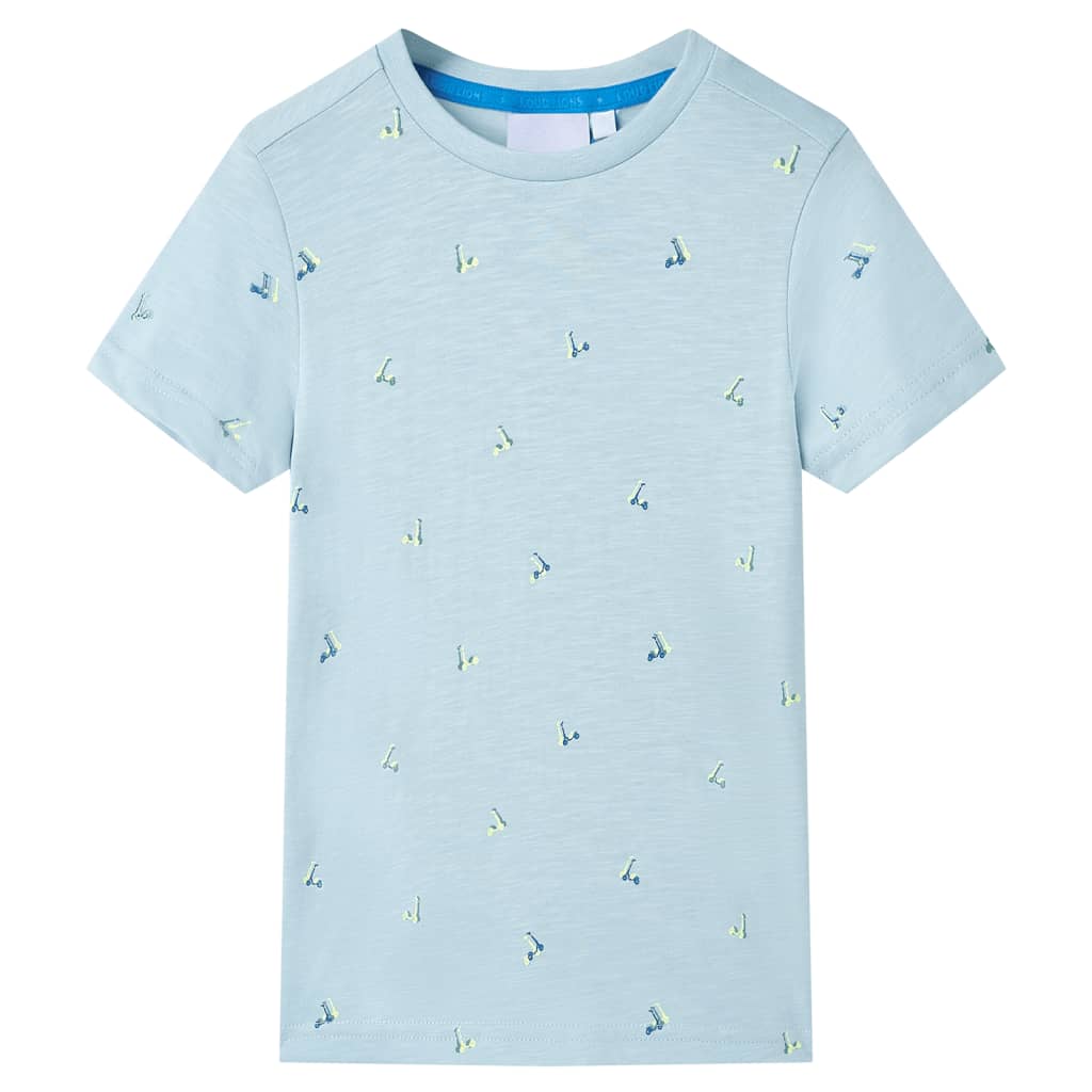 VidaXL Kindershirt 104 lichtblauw