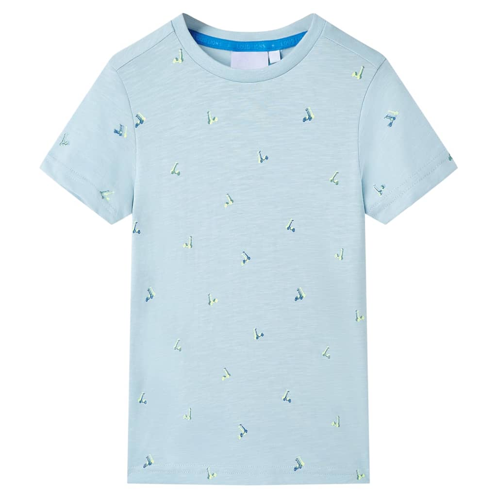 VidaXL Kindershirt 140 lichtblauw