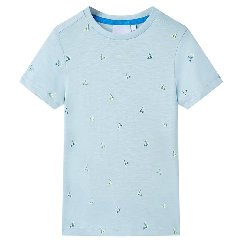 Vidaxl kindershirt 140 lichtblauw