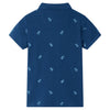 Vidaxl kinderpoloshirt 92 donkerblauw