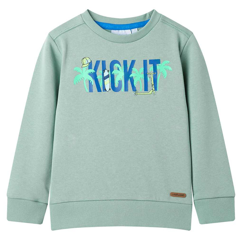 Vidaxl kindertrui 140 lichtkaki