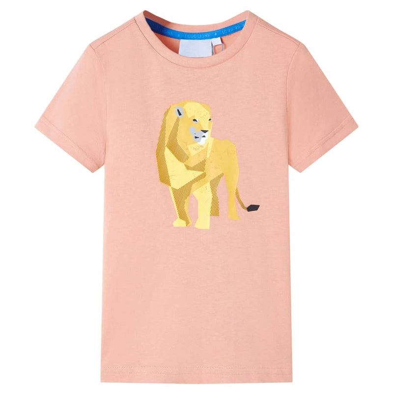 VidaXL Kindershirt 92 lichtoranje