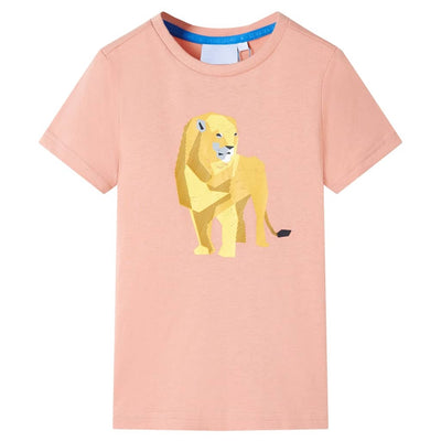 VidaXL Kindershirt 116 lichtoranje