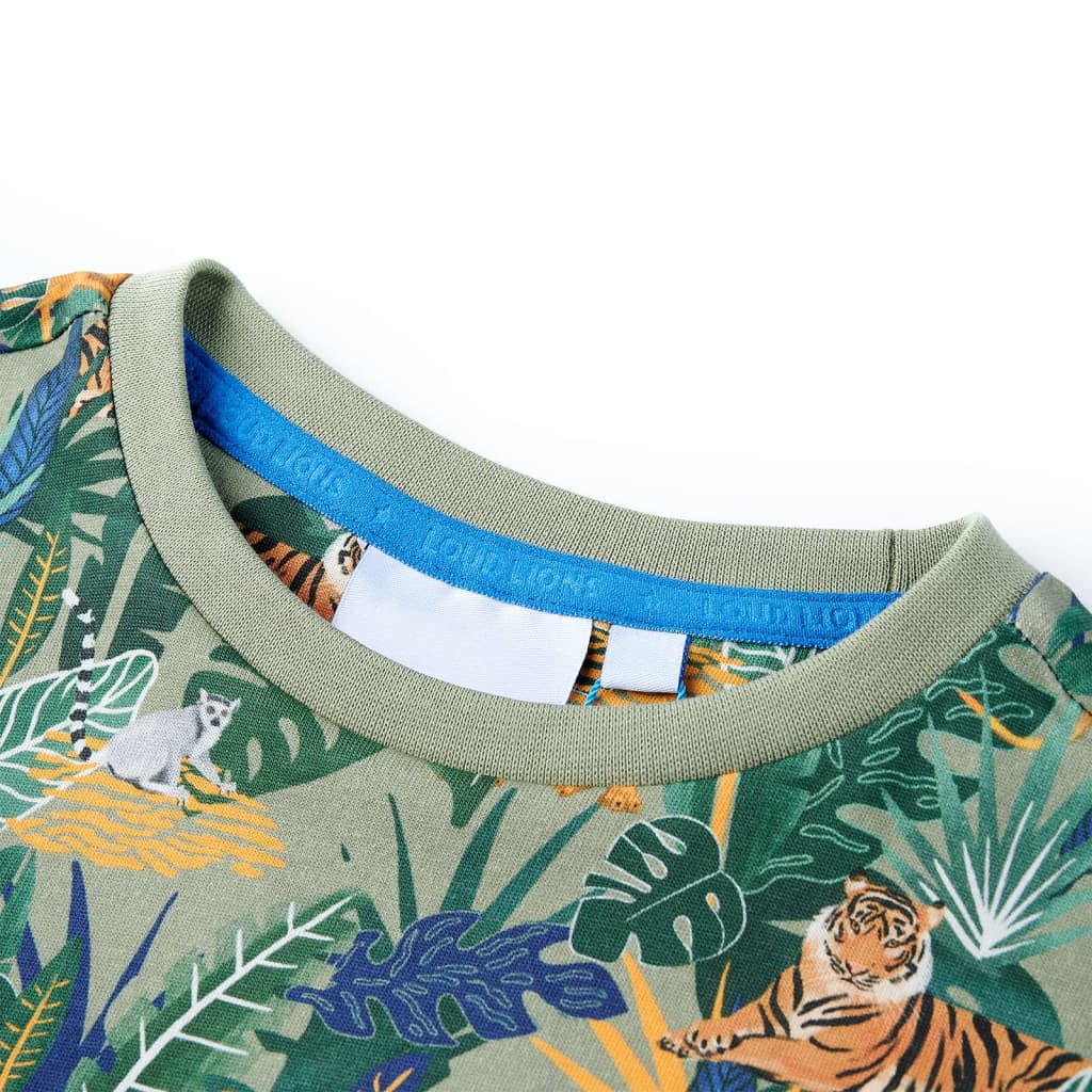Vidaxl kindershirt met korte mouwen 128 meerkleurig