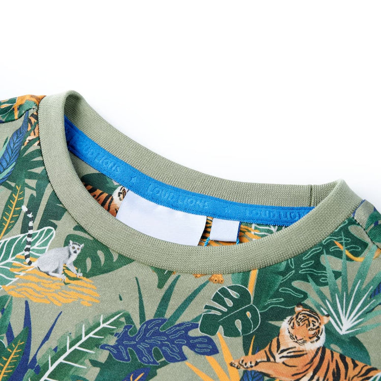 Vidaxl kindershirt met korte mouwen 140 meerkleurig